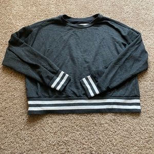 Cropped sweatshirt